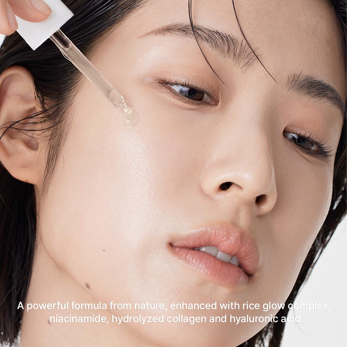 Arencia Rice Mucin Glow Serum 30ml, colágeno + ácido hialurónico y niacinamida