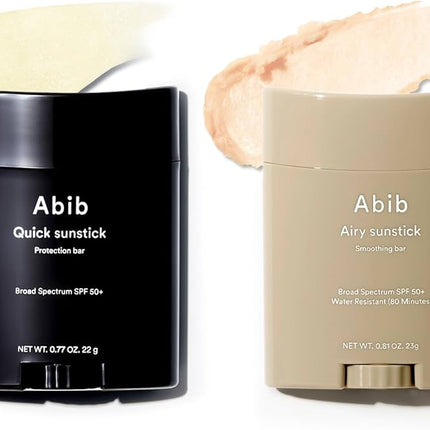 Abib Barra de protección Airy Sunstick de amplio espectro SPF50+