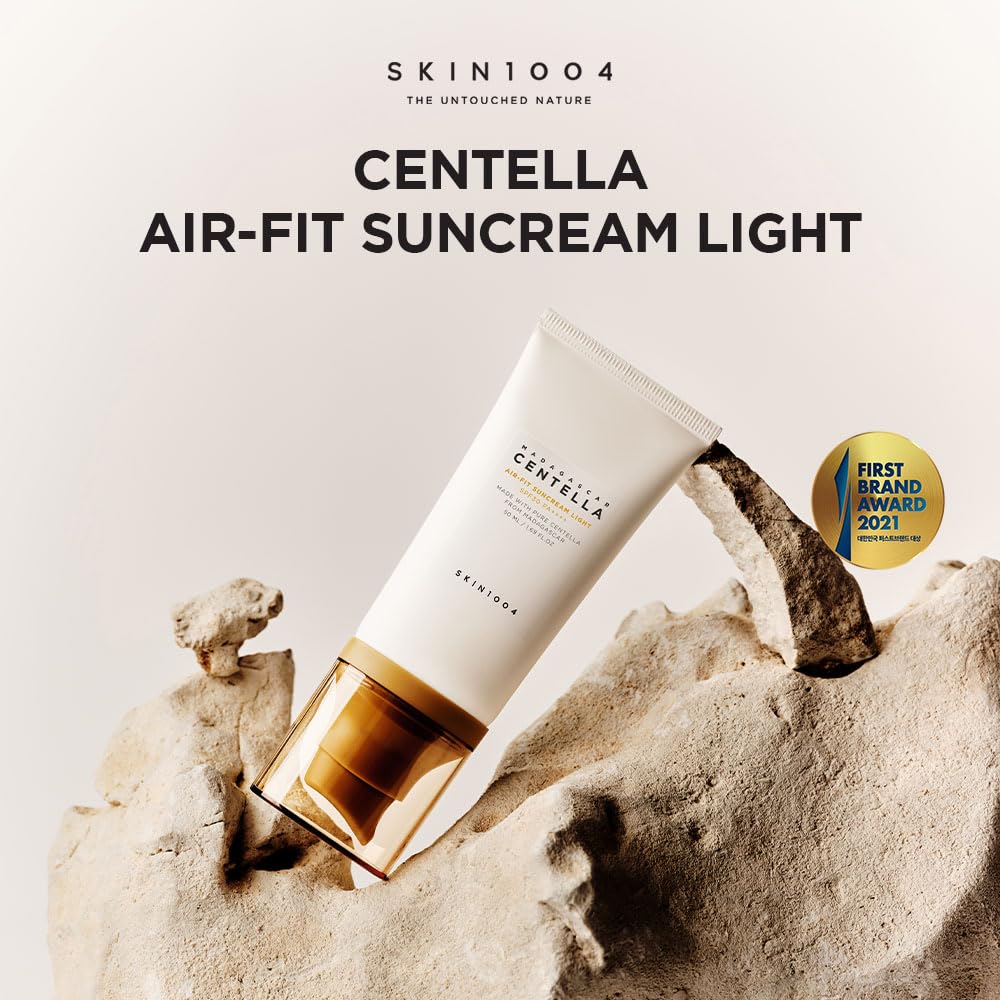 SKIN 1004 Centella Air-Fit Suncream LIGHT SPF30 PA++++ - Protector solar mineral ligero de uso diario