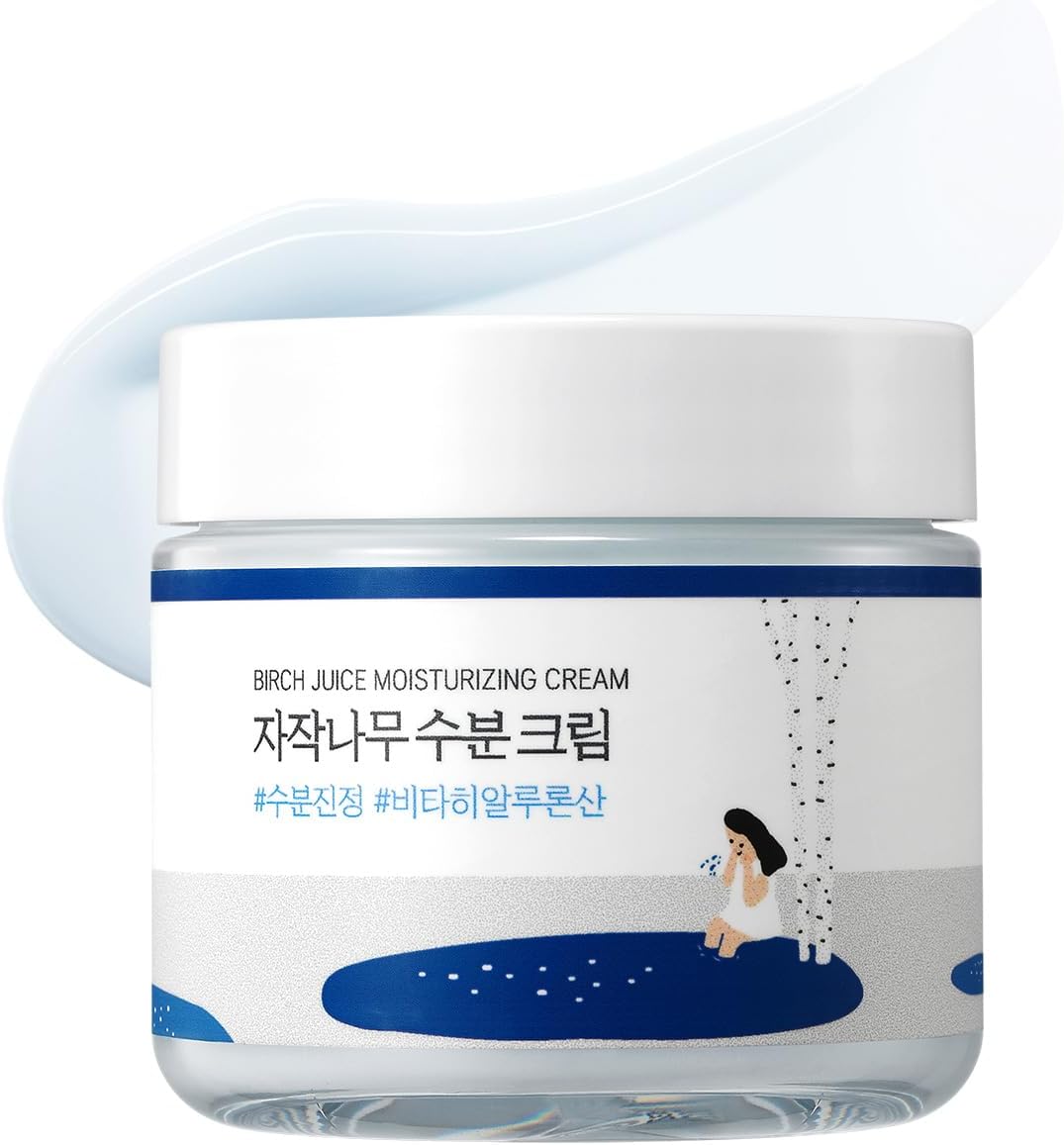 ROUND LAB Birch Juice Moisturizing Cream para pieles grasas 80 ml