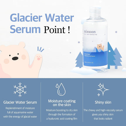 MIXSOON Glacier Water Hyaluronic Acid Serum 300ml