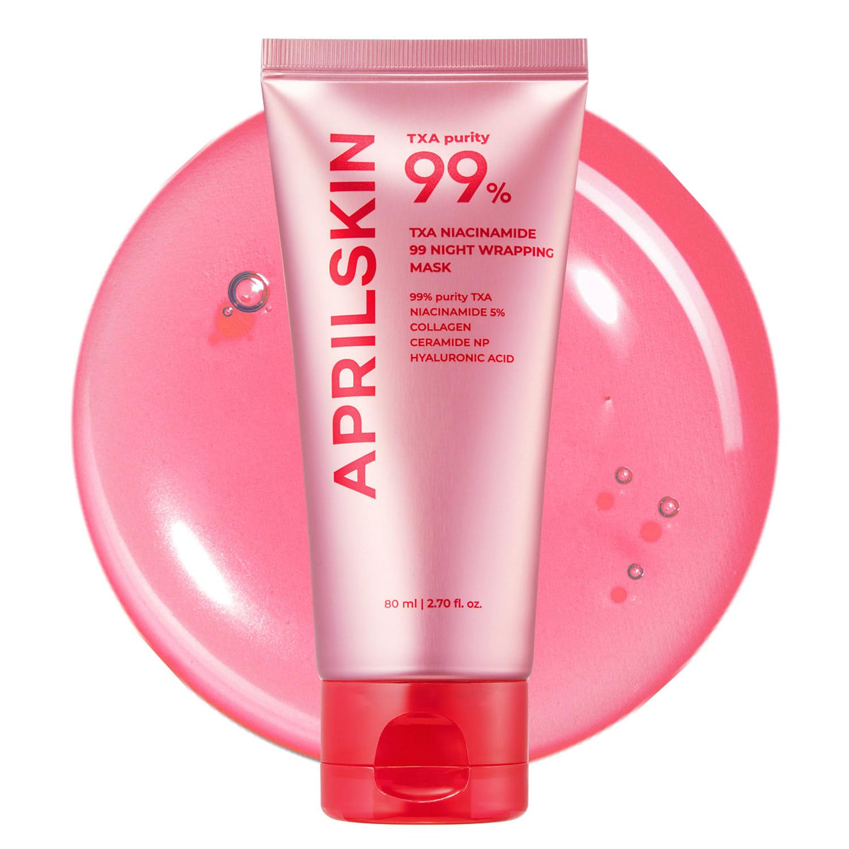 APRILSKIN - TXA Niacinamide 99 Mascarilla envolvente nocturna 80ml