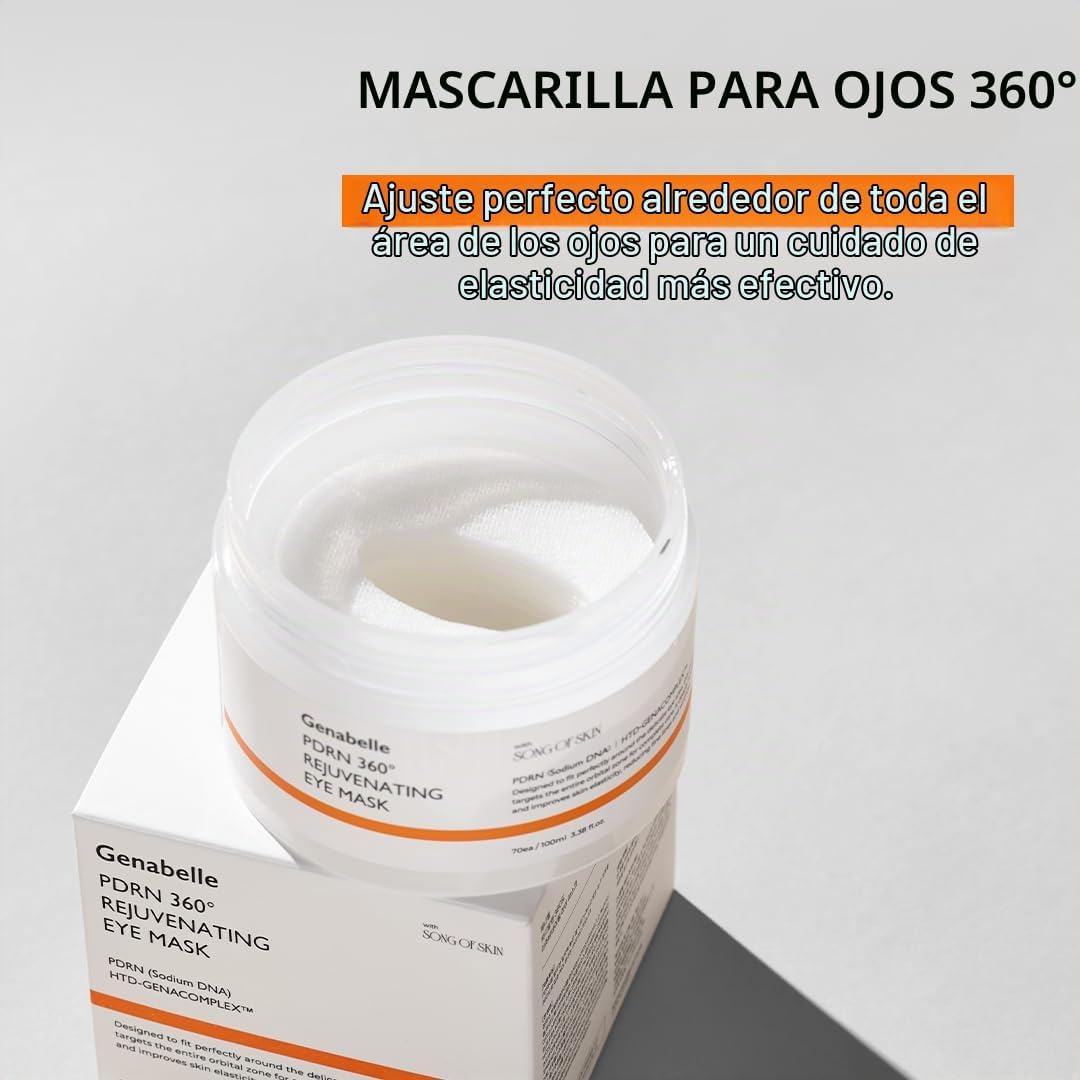 Genabelle PDRN 360° Rejuvenating Eye Mask – 70 parches - 100 ml