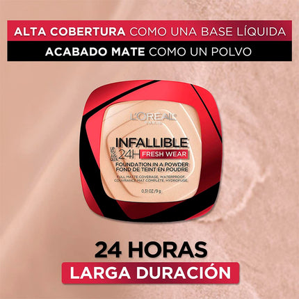 Base Maquillaje en Polvo Infallible 24 H Loreal