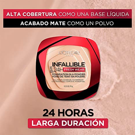 Base Maquillaje en Polvo - Bronceador Infallible 24 H Loreal