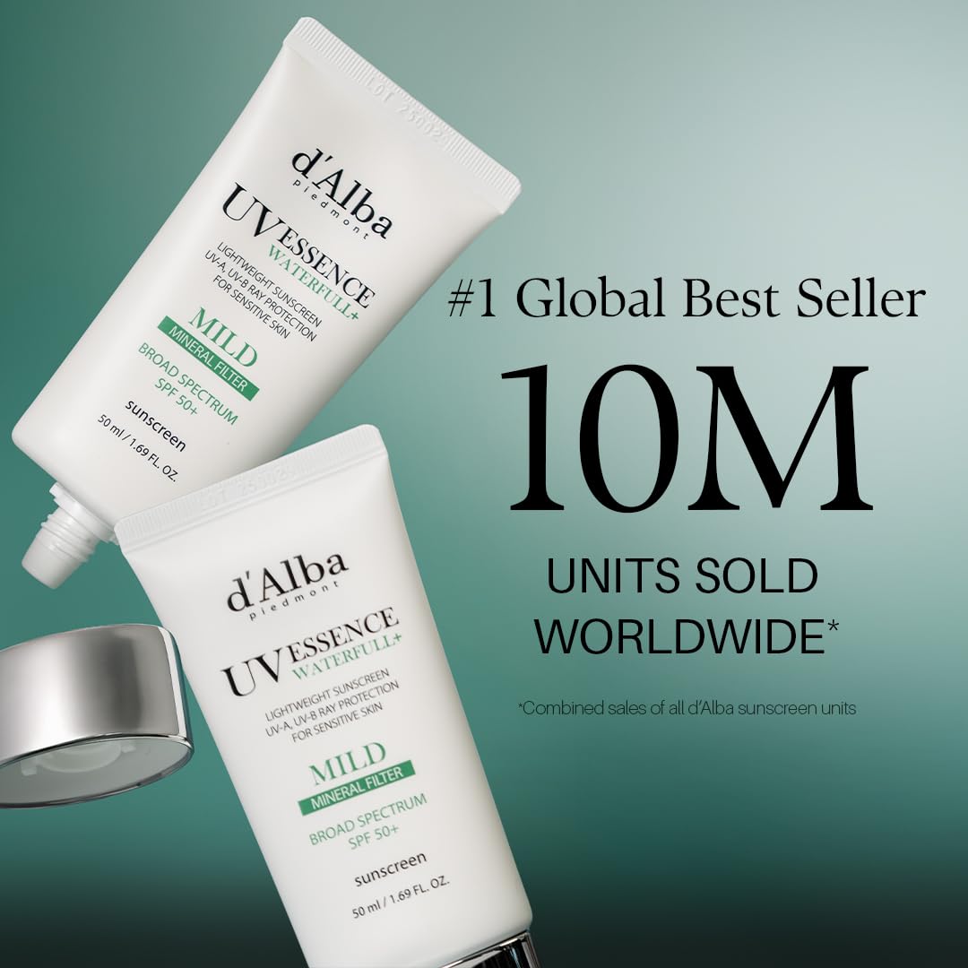 d'Alba White Truffle Waterfull Mild Sunscreen SPF 50+ 50ml