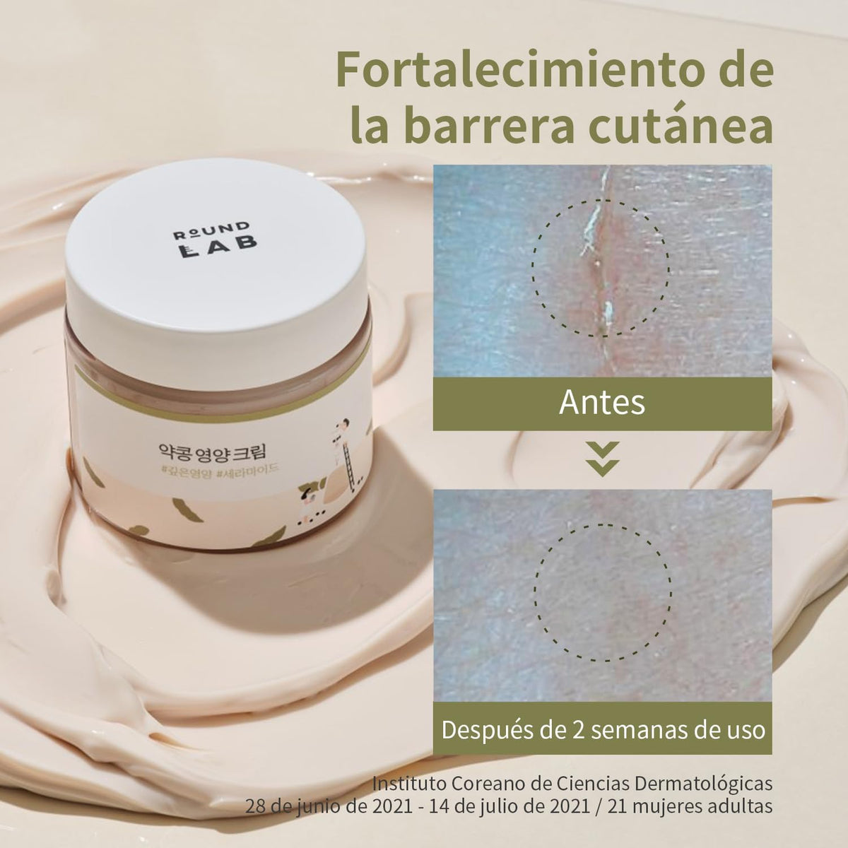 ROUND LAB Soybean Nourishing Cream 80ml