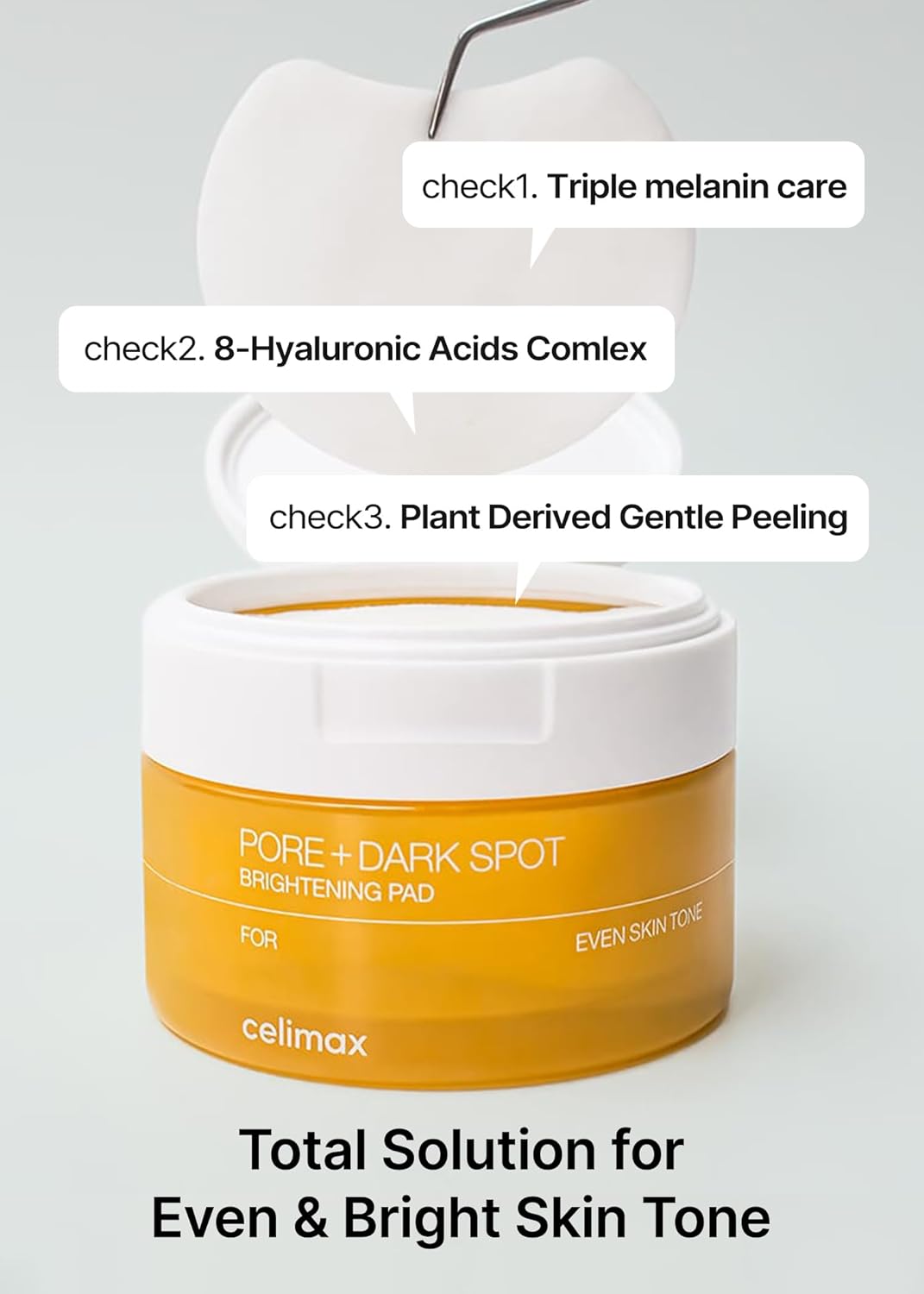 Celimax Pore+Dark Spot Brightening Pad 100ml / 40pads