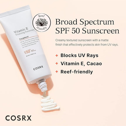 OSRX Vitamina E Vitalizing Face Sunscreen SPF 50 50ml