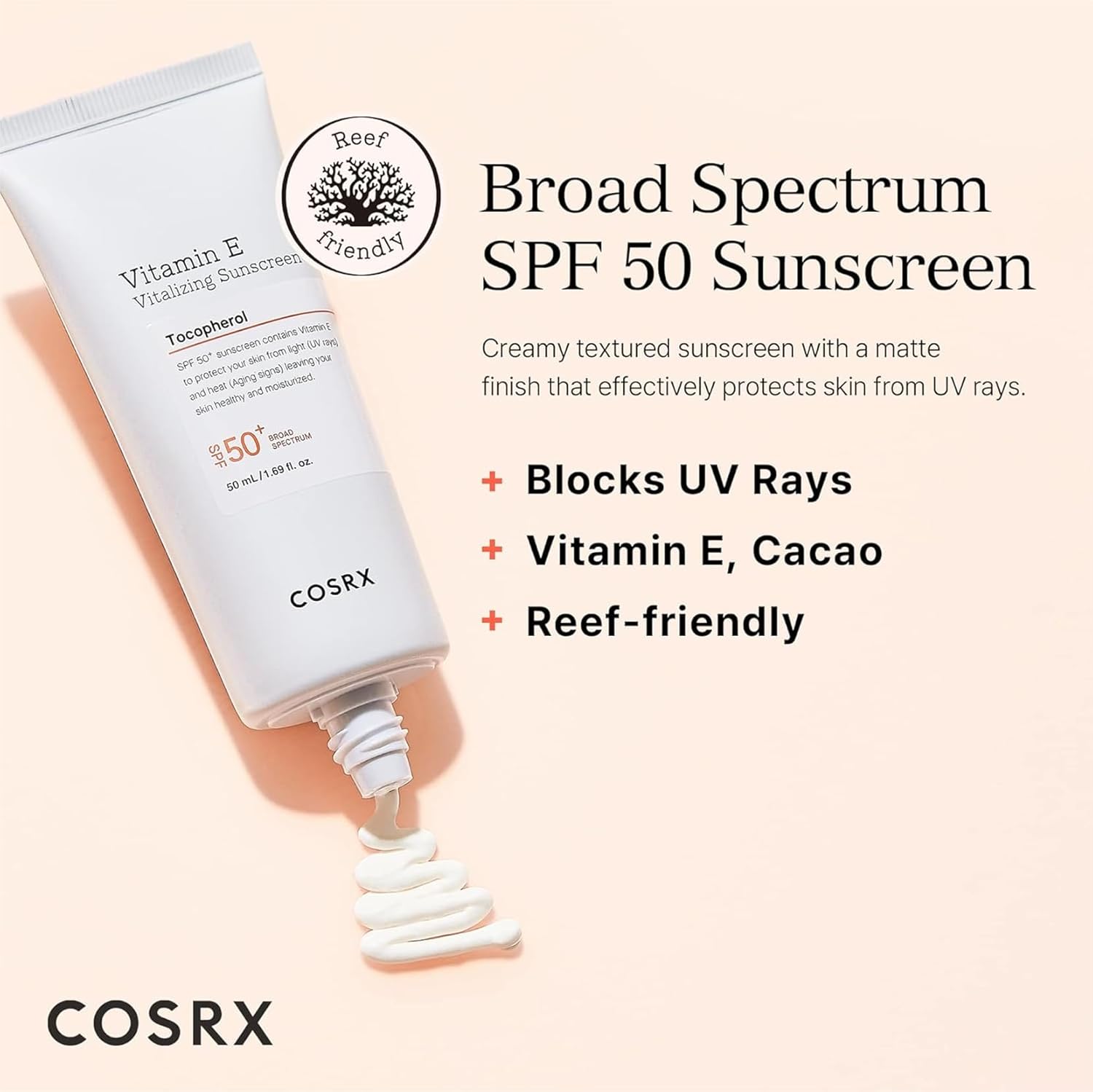 OSRX Vitamina E Vitalizing Face Sunscreen SPF 50 50ml