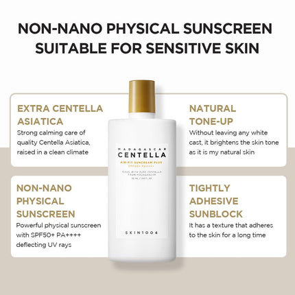 SKIN 1004 Centella Air-Fit Suncream PLUS  Protector Solar 50ml
