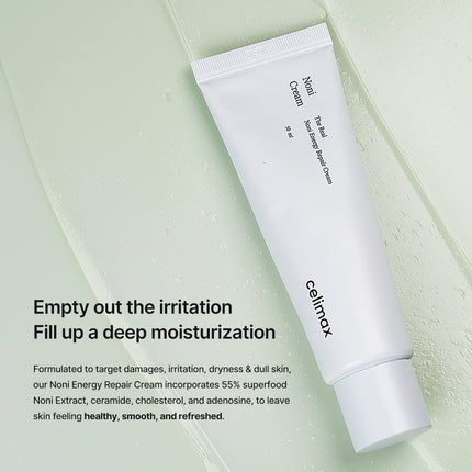 Celimax The Real Noni Energy Repair 50ml Cream hidratante, calmante, hidratante, antienvejecimiento, iluminante, para arrugas y líneas finas