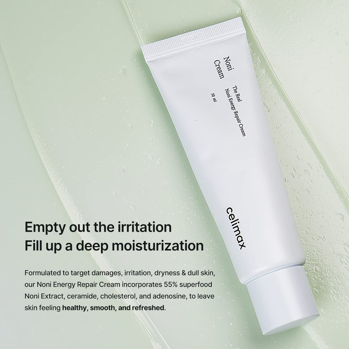 Celimax The Real Noni Energy Repair 50ml Cream hidratante, calmante, hidratante, antienvejecimiento, iluminante, para arrugas y líneas finas