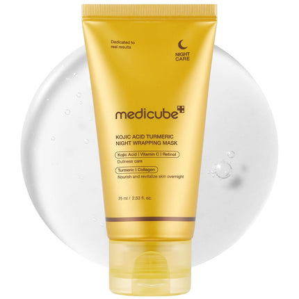 Medicube Mascarilla de cúrcuma con ácido kójico para toda la noche 75ml