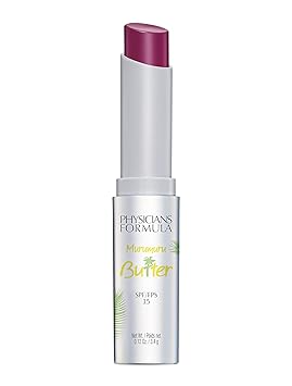 Physicians Formula Spf 15 Murumuru Butter Lip Cream, bálsamo labial, hidratante labial y acondicionador para labios secos