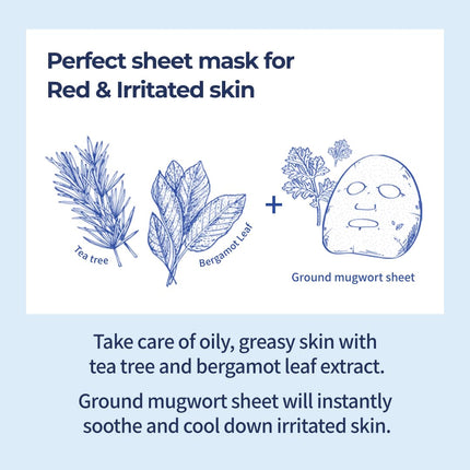 numbuzin No.4 Icy Soothing Sheet Mask (5u)