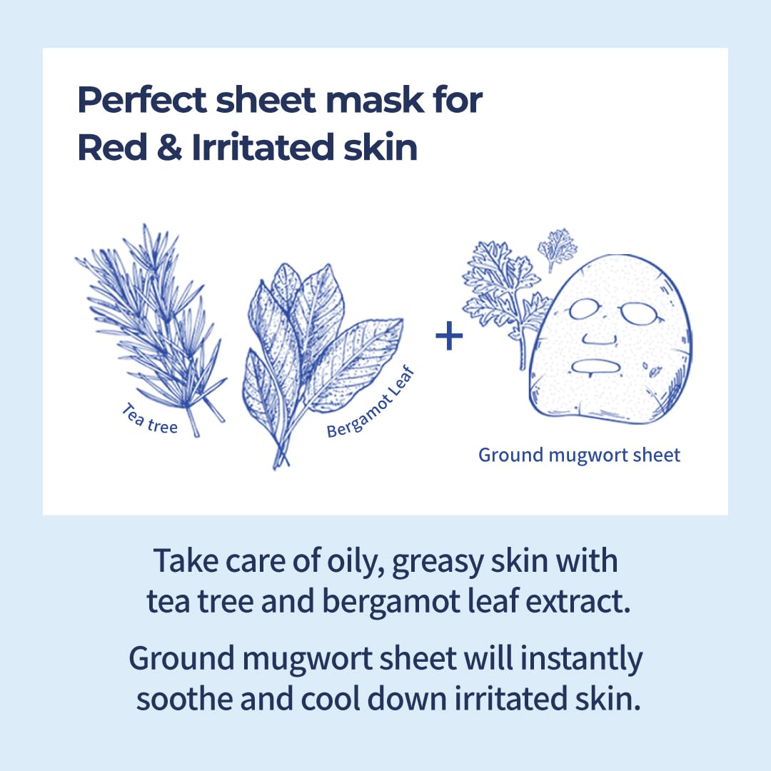 numbuzin No.4 Icy Soothing Sheet Mask (5u)