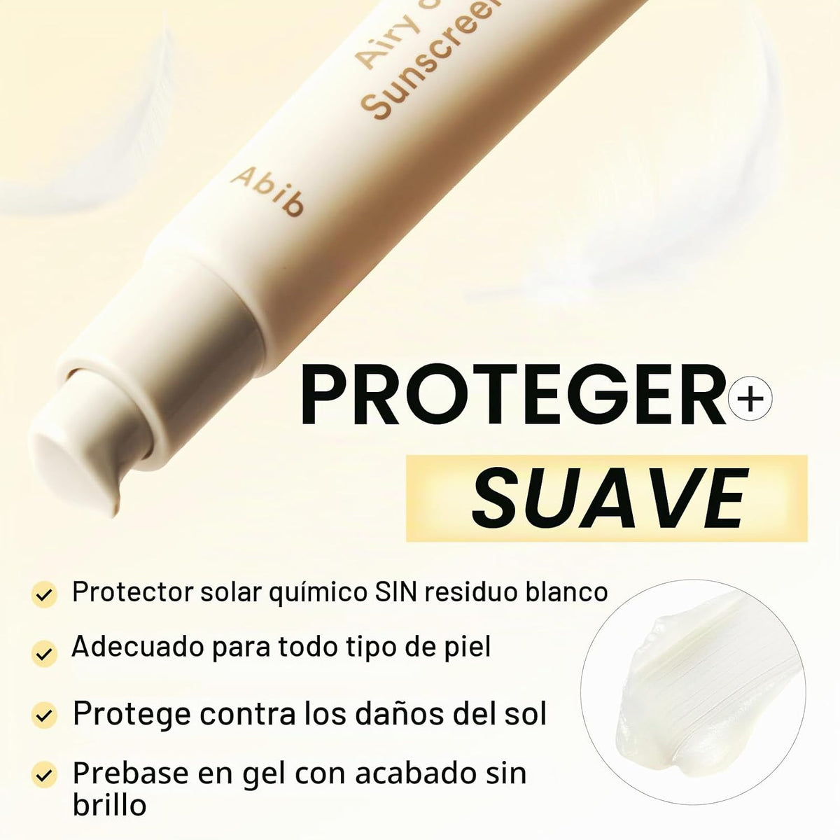 Abib Airy Clear Sunscreen Gel Smoothing Tube SPF 30 – 30 ml