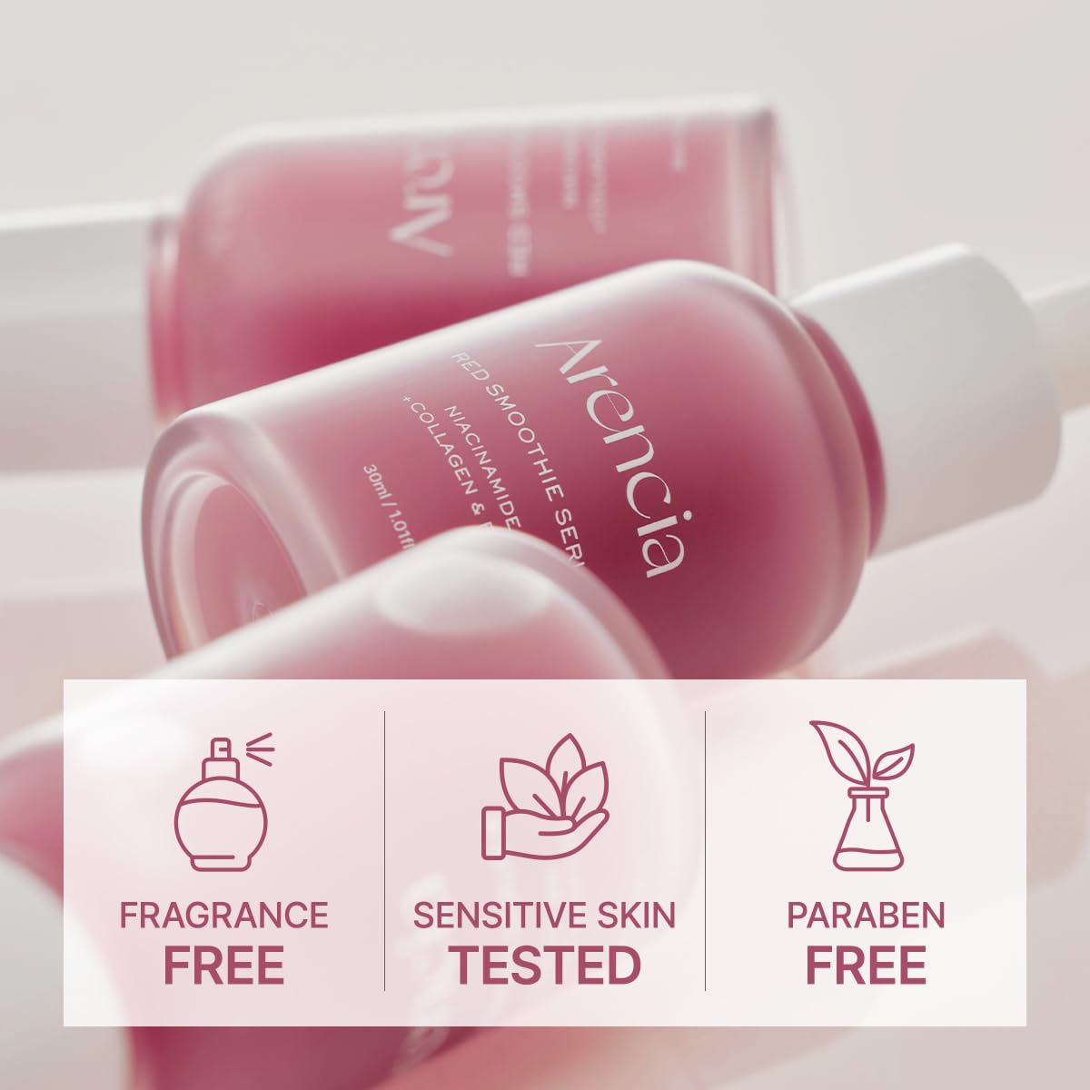 Arencia - Sérum Facial Fresh Red Smoothie Serum 8 30ml