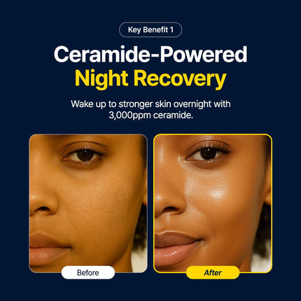 Purito Luminous Ceramide Sleeping Pack 100ml Crema de recuperación nocturna con cinco ceramidas