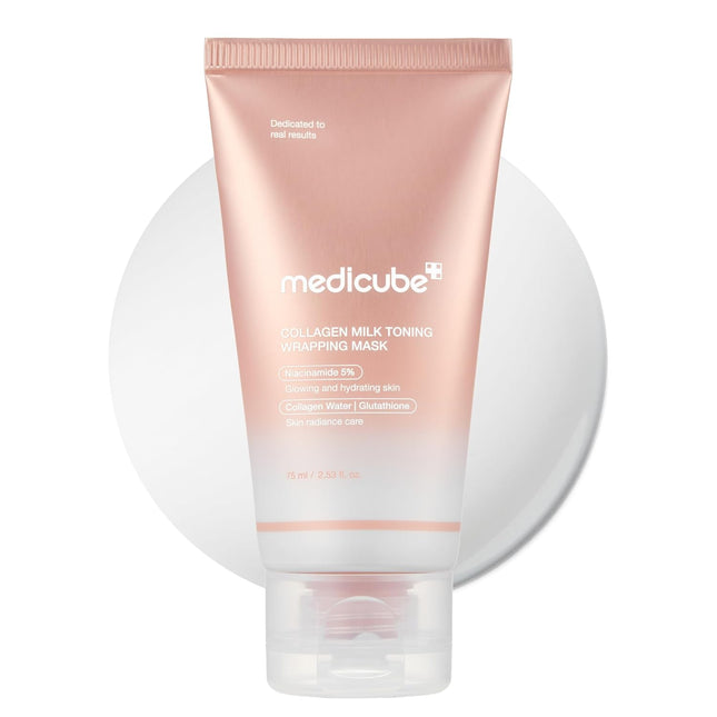 Medicube Mascarilla envolvente Collagen Milk Toning Wrapping Mask 75ml