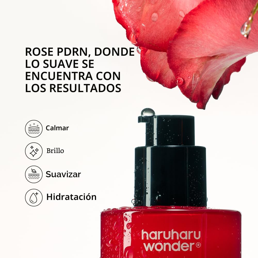 HaruHaruharu Wonder Rose PDRN Soothing Serum calmante con acido azelaico 30 ml