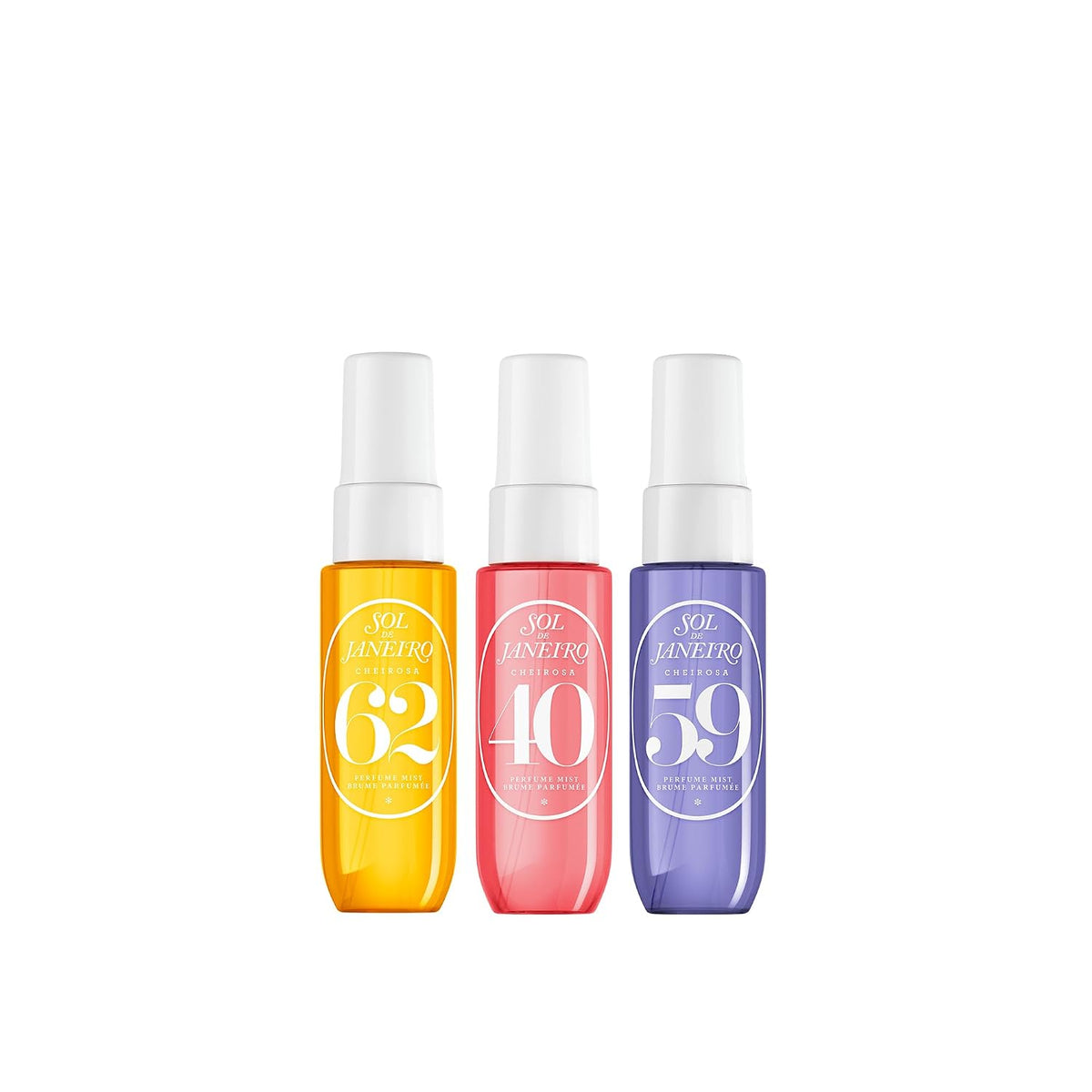 Sol de Janeiro Cheirosa Perfume Mist Discovery Set Cheirosa 62, 40 y 59