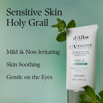 d'Alba White Truffle Waterfull Mild Sunscreen SPF 50+ 50ml