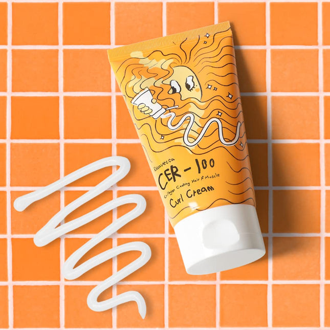 Elizavecca CER-100 Collagen Coating Hair A+Muscle Curl Cream 120ml