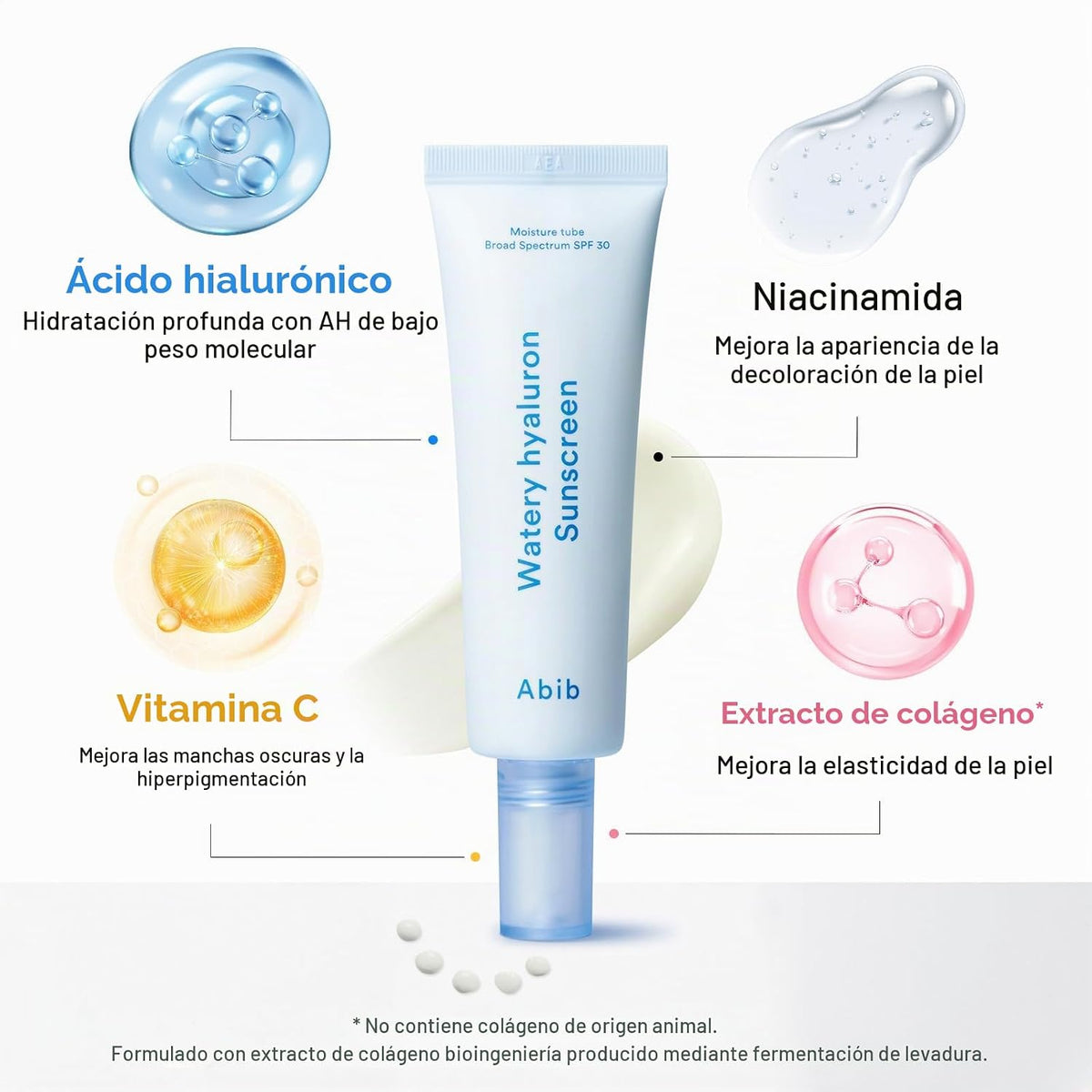 Abib Watery Hyaluron Sunscreen Moisture Tube SPF 30 – 50 ml