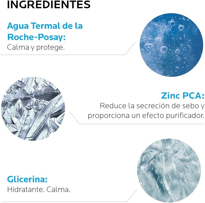 La roca Posay Agua micelar Effaclar para pieles grasas 400ml