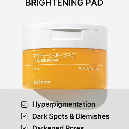 Celimax Pore+Dark Spot Brightening Pad 100ml / 40pads