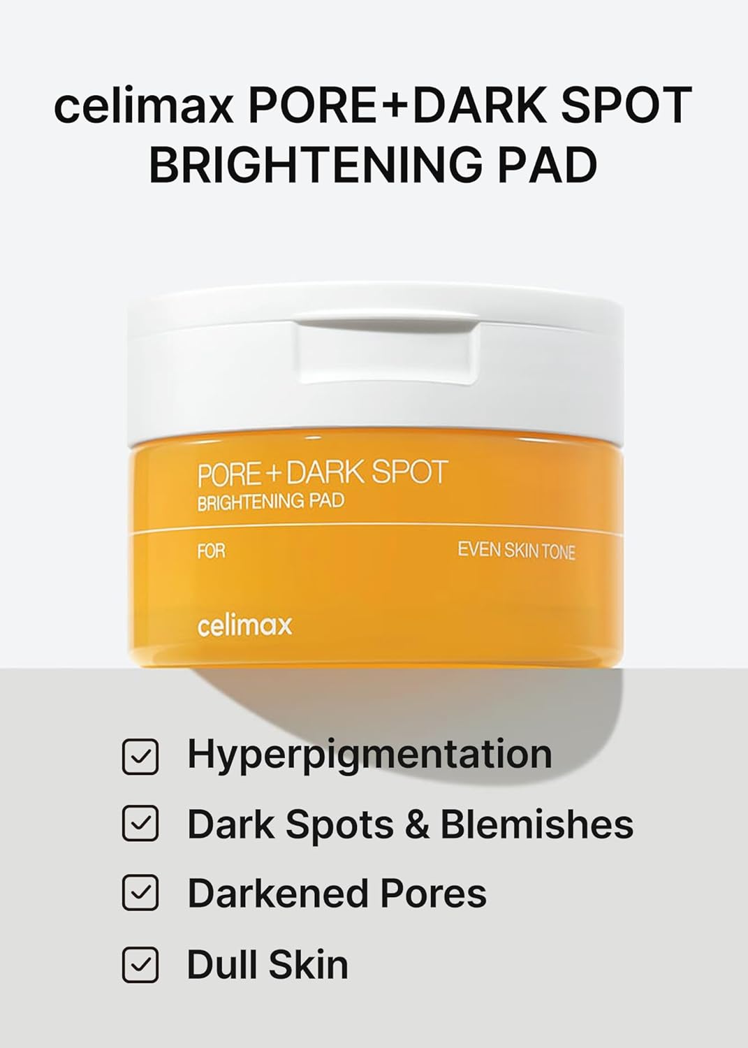 Celimax Pore+Dark Spot Brightening Pad 100ml / 40pads