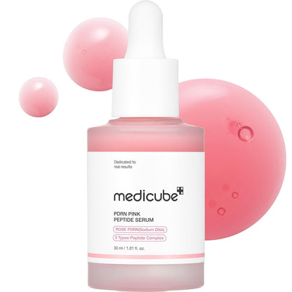 medicube - PDRN Pink Peptide Serum - ampolla antienvejecimiento 30ml