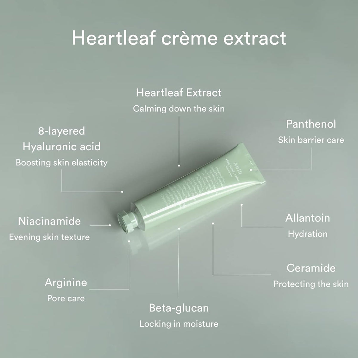 Abib Heartleaf Creme Calming Tube- Crema Facial Calmante 75ml
