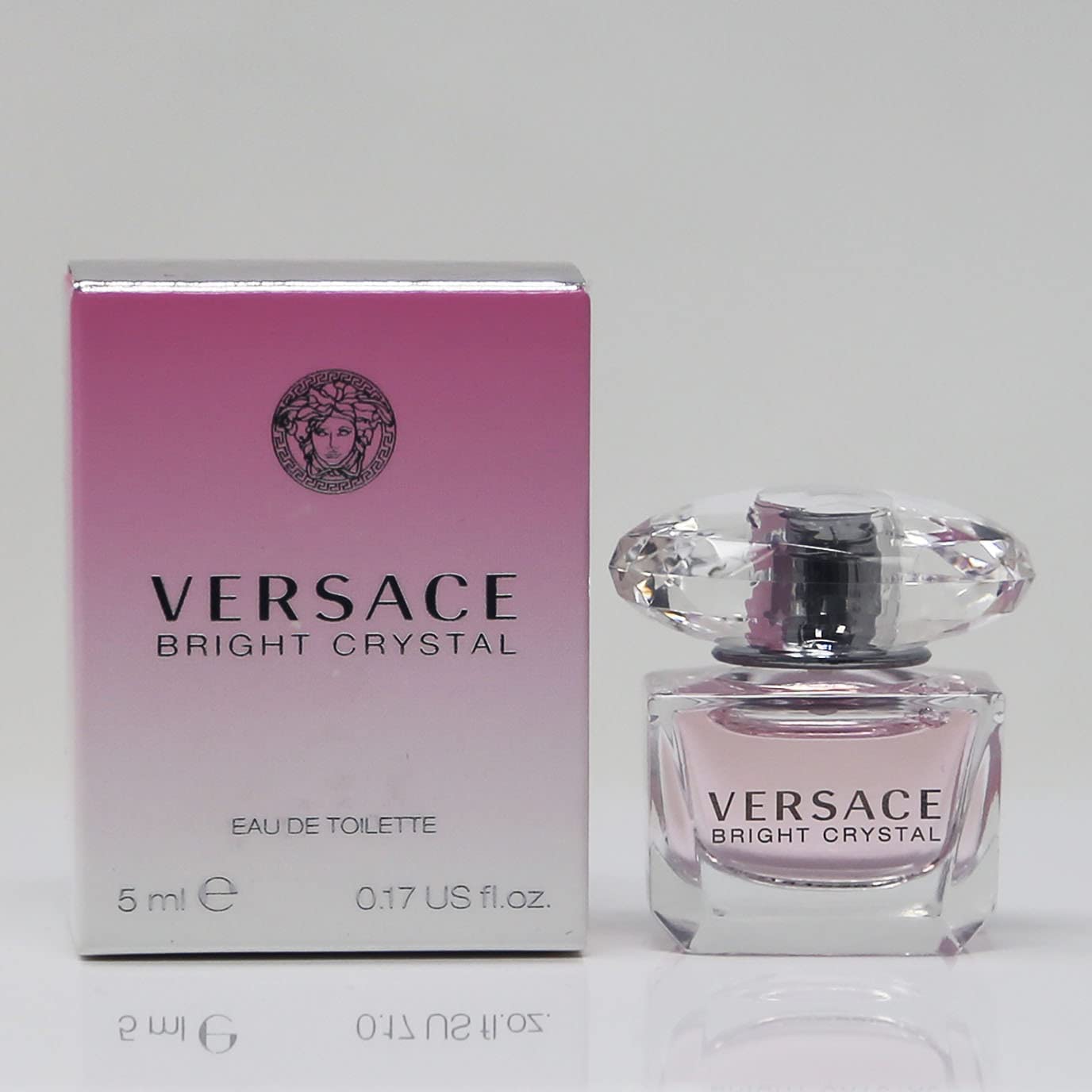 Versace - Mini Eau de Toilette de cristal brillante para mujer 5ml