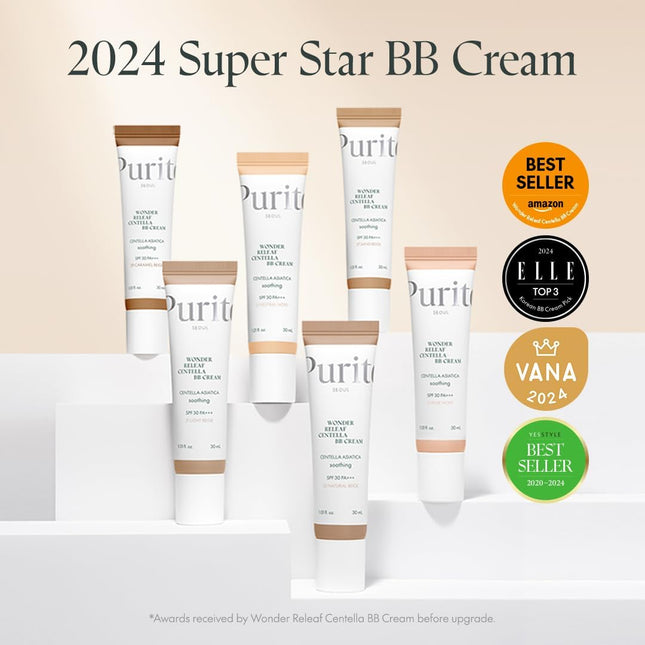Purito SEOUL - Wonder Releaf Centella BB Cream - 6 Colors