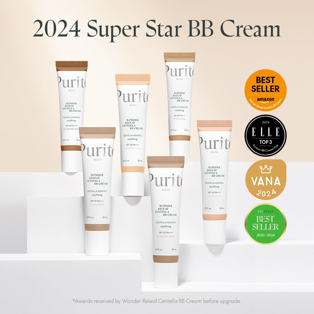 Purito SEOUL - Wonder Releaf Centella BB Cream - 6 Colors