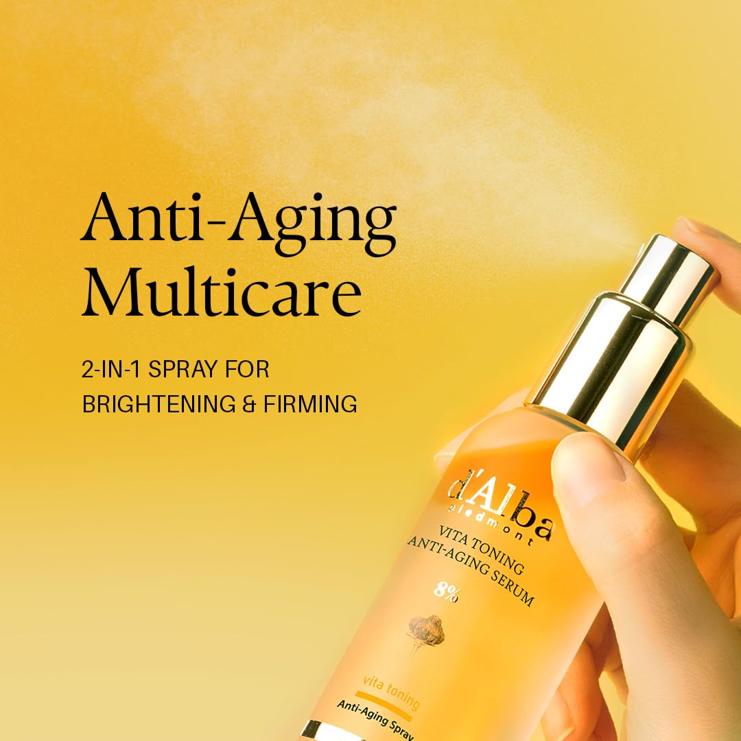 d’Alba Vita Toning Anti-Aging Spray Serum 8% 70ml