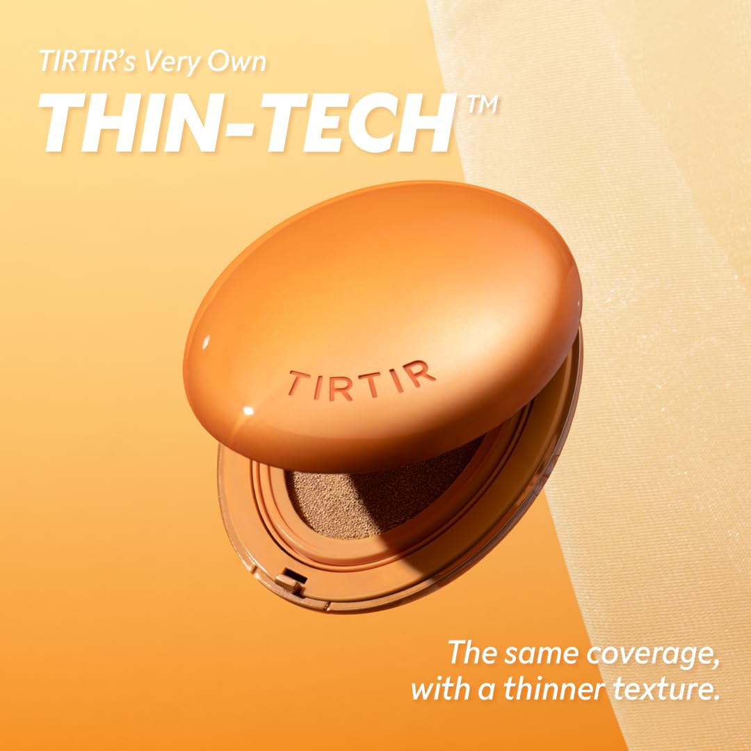 Tirtir Mask Fit Ai Filter Cushion Foundation Acabado semimate  Hasta 72 h cobertura media