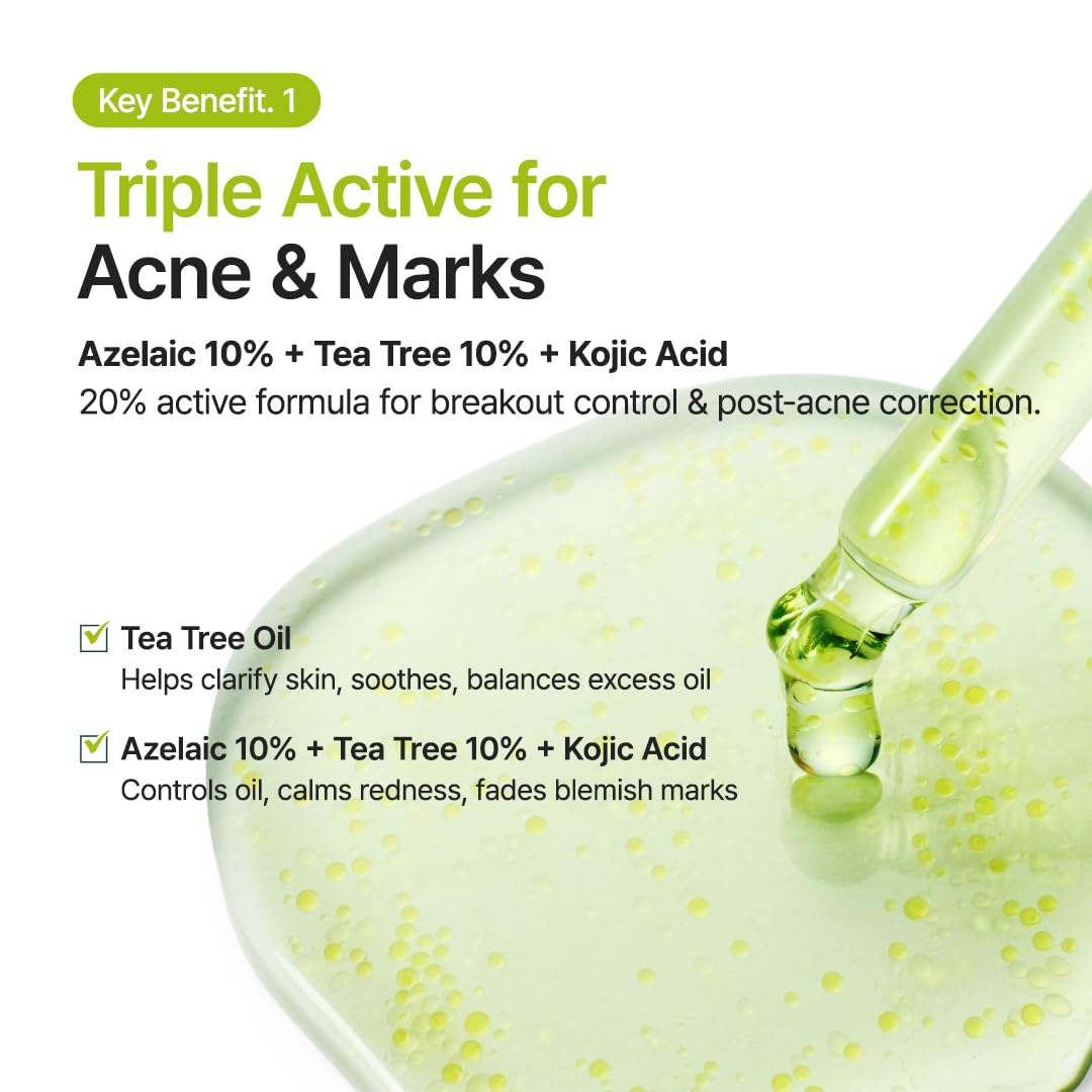 Purito Azelaic Acid 10 Kojic Tea Tree Serum 30ml