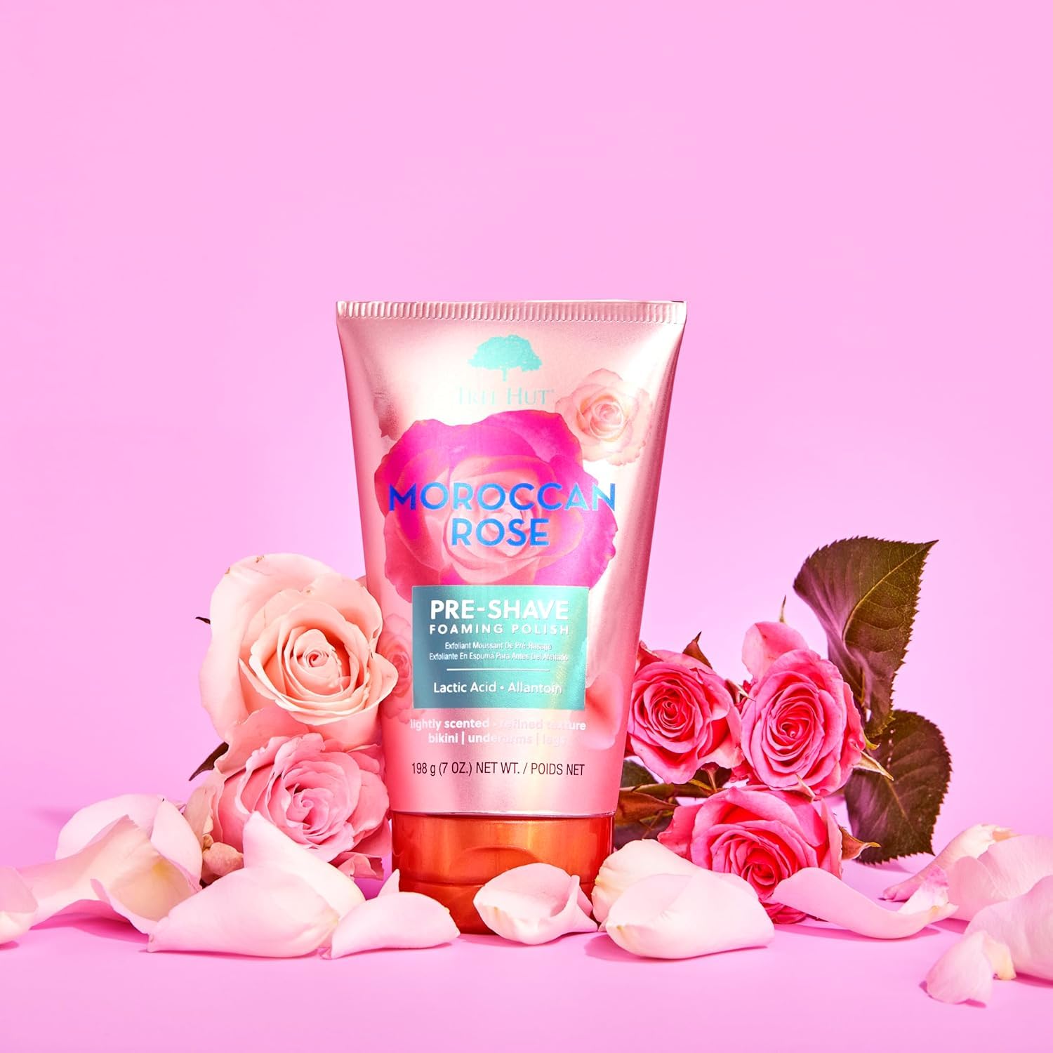 Tree Hut Shave Prep Polish, Moroccan Rose 198g