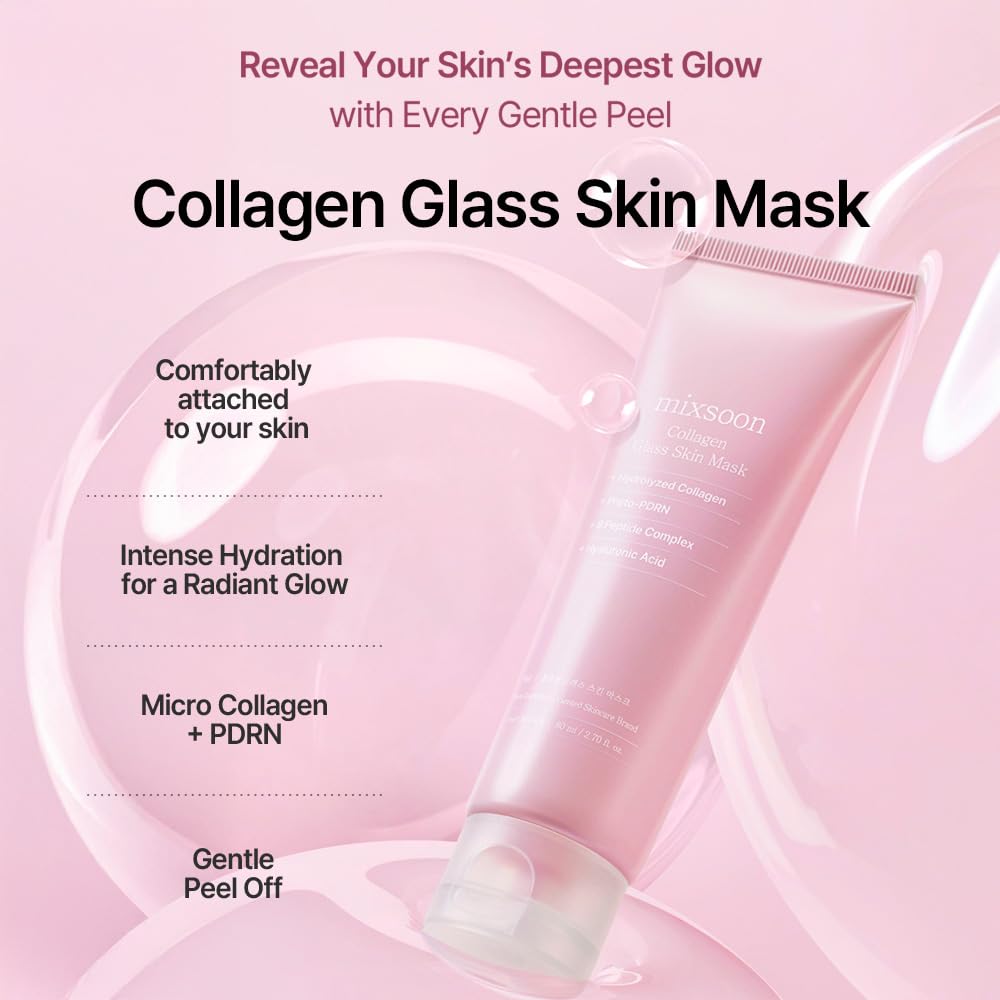 mixsoon - Mascarilla Collagen Glass Skin 80ml