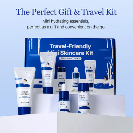 ROUND LAB Birch Moisturizing Travel Routine Trial Kit
