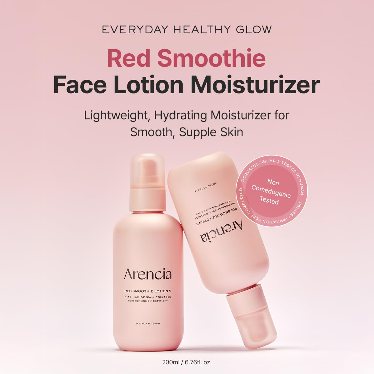 Arencia Red Smoothie Lotion 5 – Loción Hidratante con Niacinamida 5% 100 ml