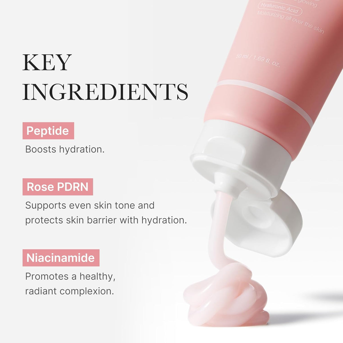 PDRN Pink Hyaluronic Moisturizing Cream Medicube 50ml
