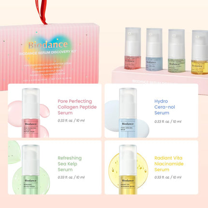 Biodance Serum Discovery Set – Set de Sérums Miniatura 4 Piezas (10 ml c/u)