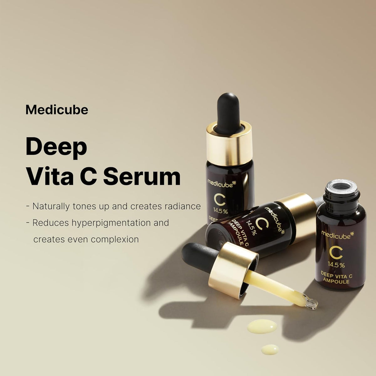 Medicube Deep Vita C Serum 2.0 (3 unidades de 10g)