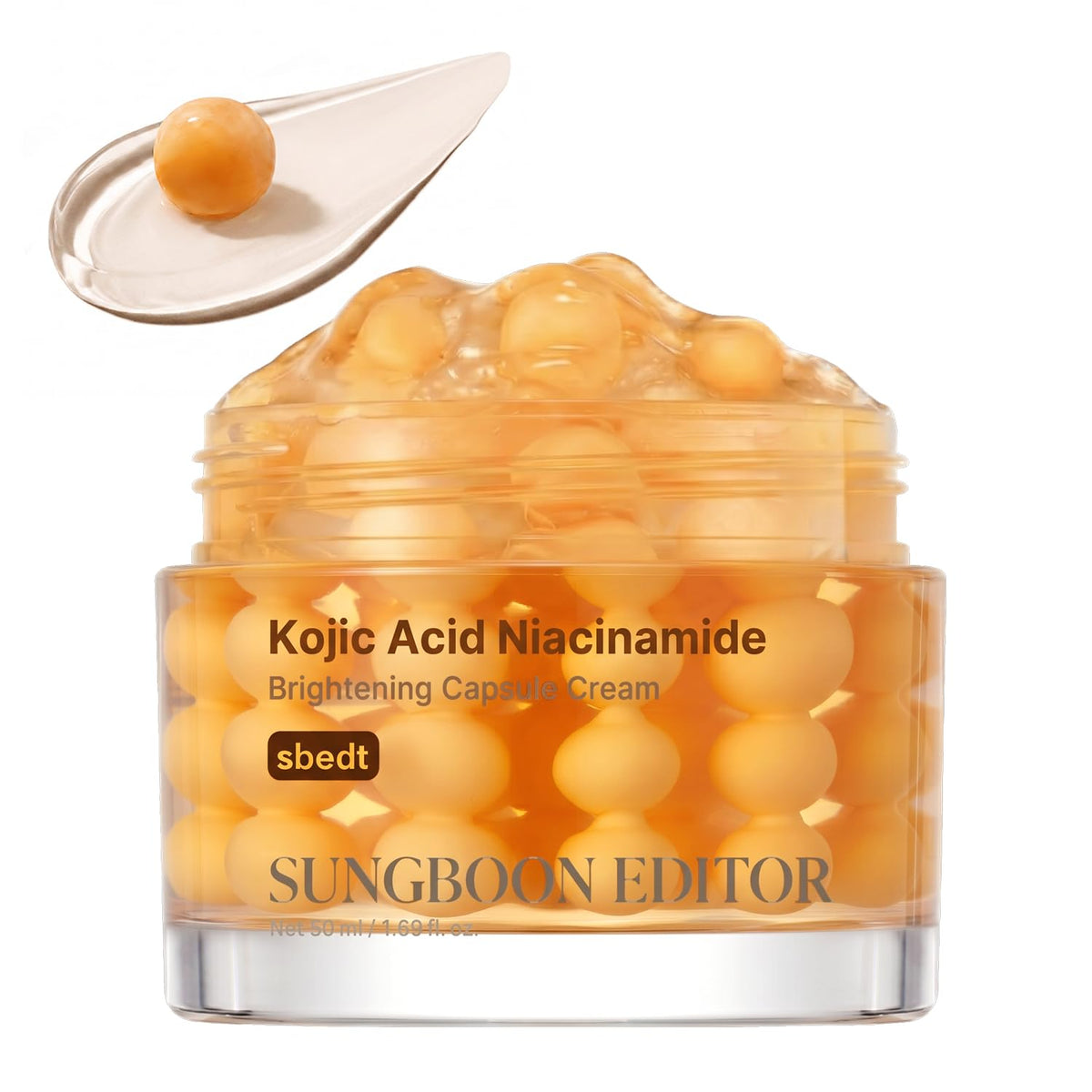 Sungboon Editor Kojic Acid Niacinamide Brightening Capsule Cream – 50 ml