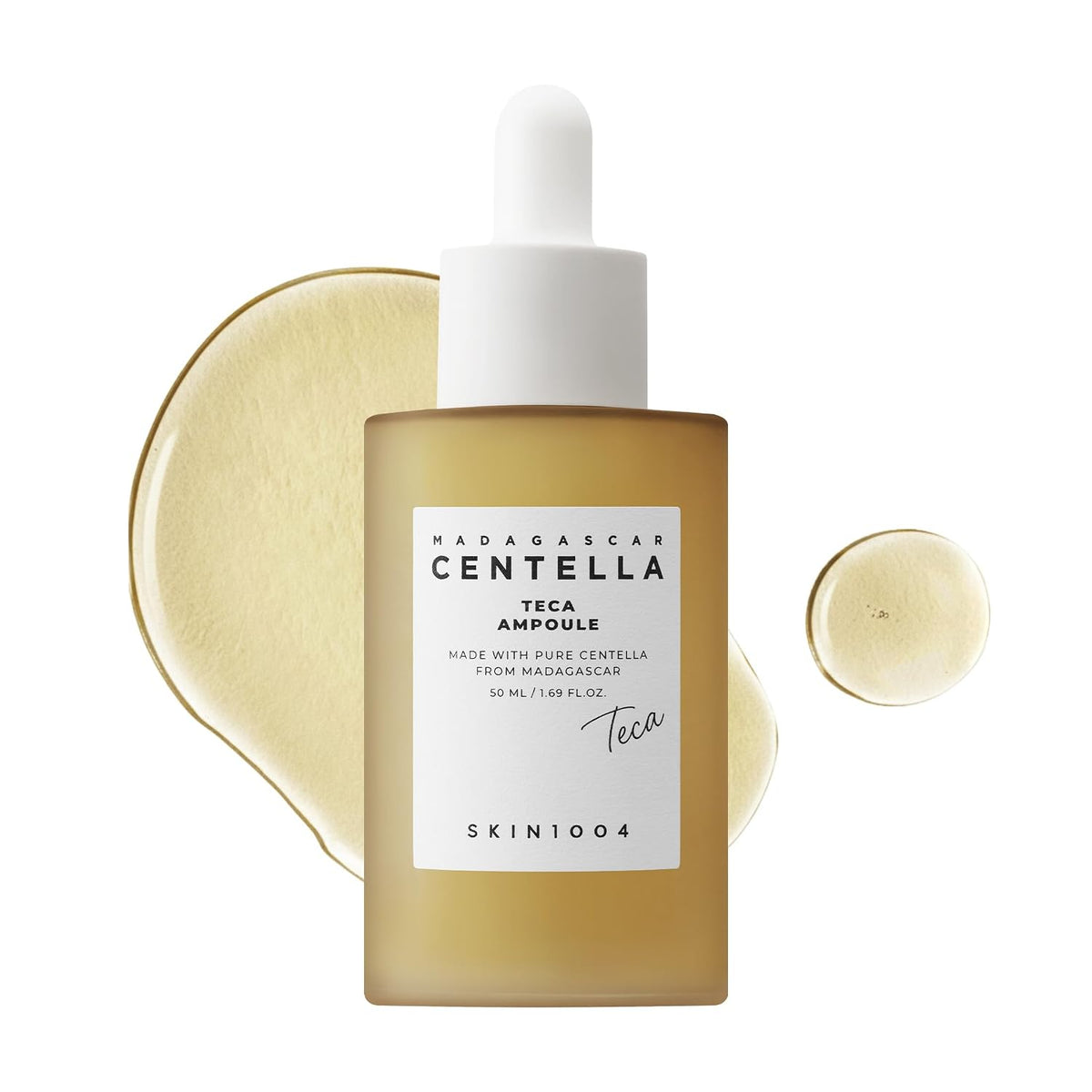SKIN1004 Madagascar Centella TECA Ampolla, suero facial coreano para equilibrio de aceite y soporte de barrera TECA y PDRN 50ml